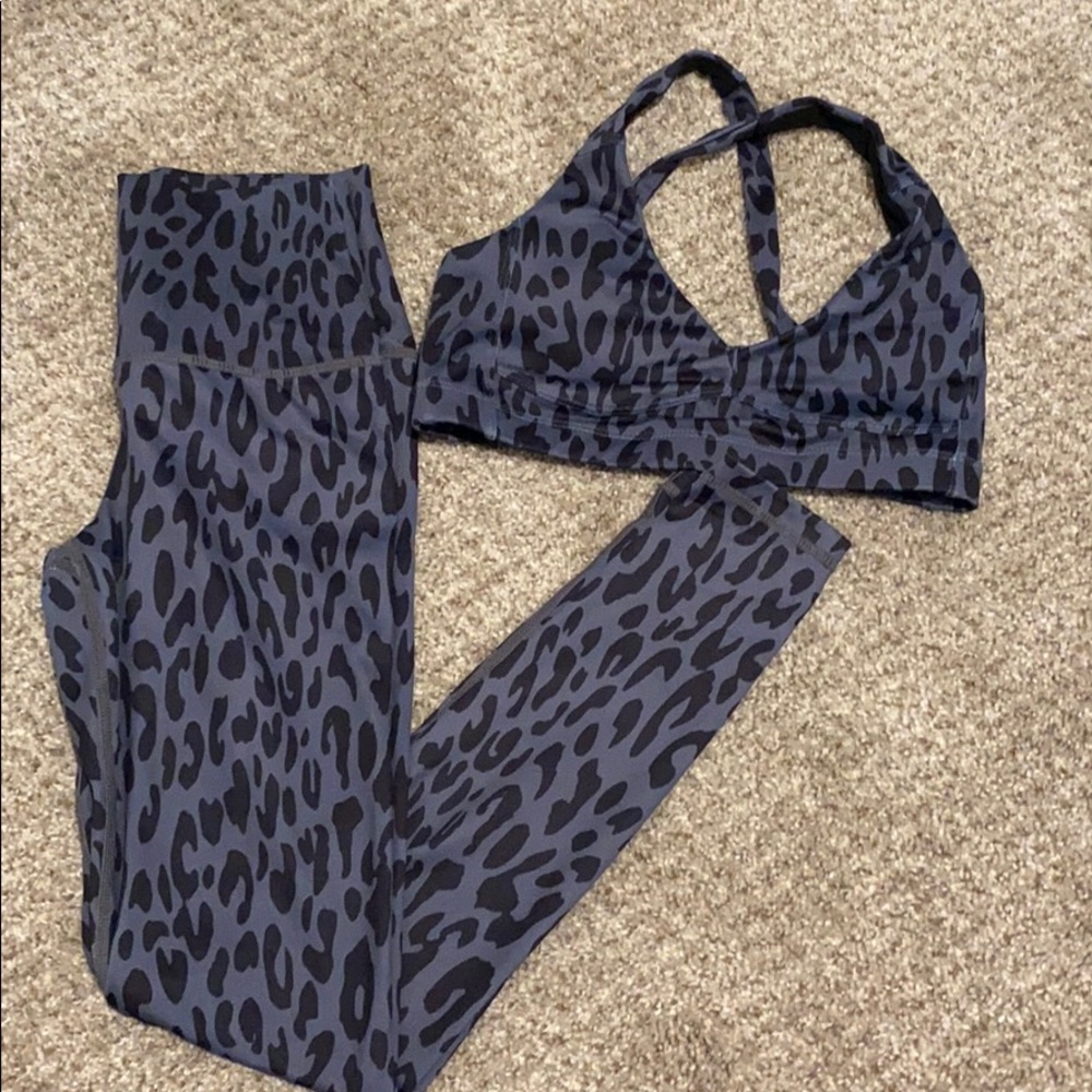 Carbon 38 sports bra and leggings